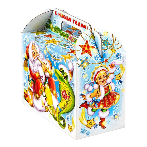 Сладкий новогодний подарок Снежные забавы